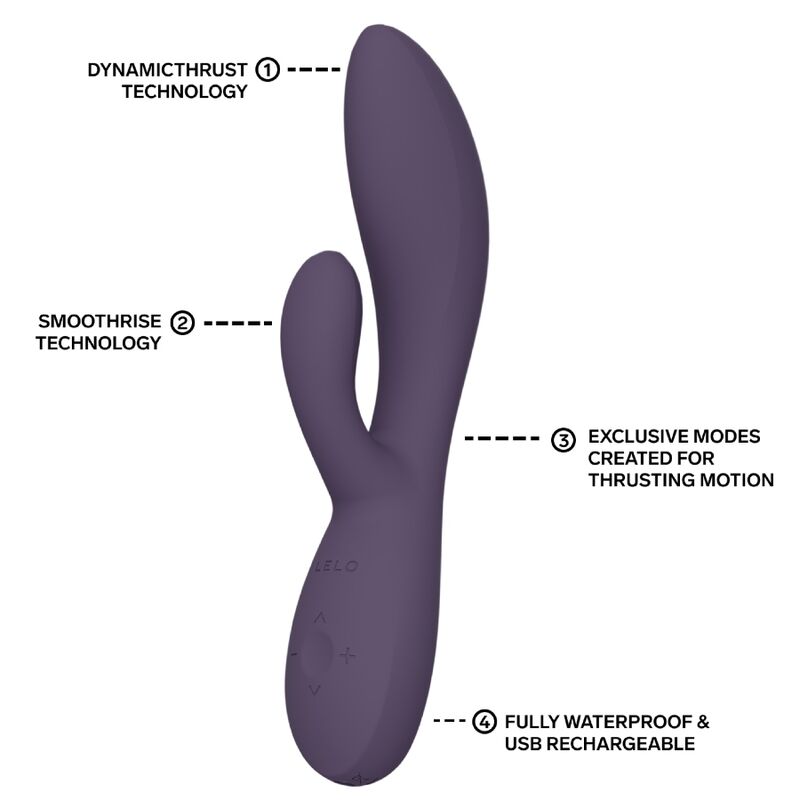 Lelo-Ina Thrust Rabbit Vibrator Purple-Silicon, Reincarcabil, App 6 Lelo-Ina Thrust Rabbit Vibrator Purple-Silicon, Reincarcabil, App · Vibratoare (imaginea 6)