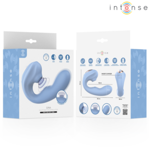 Intense High Tech-Gina Multifuncțional Stimulator Clitoral Blue · Vibratoare (imaginea 7)