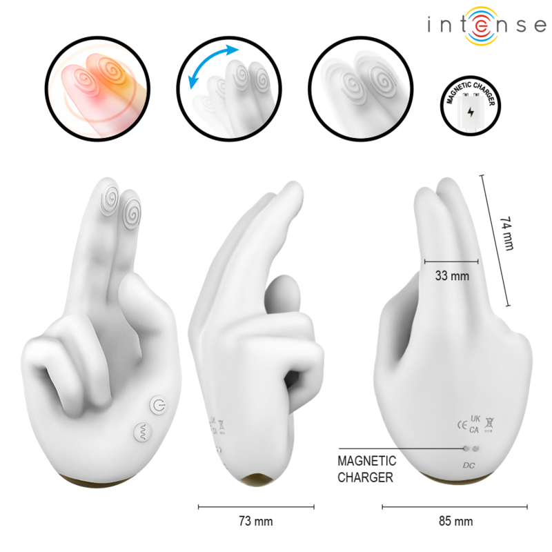 Intense High Tech-Jimmy Stimulator Multifuncțional În Formă De 3 Intense High Tech-Jimmy Stimulator Multifuncțional În Formă De · Vibratoare (imaginea 3)