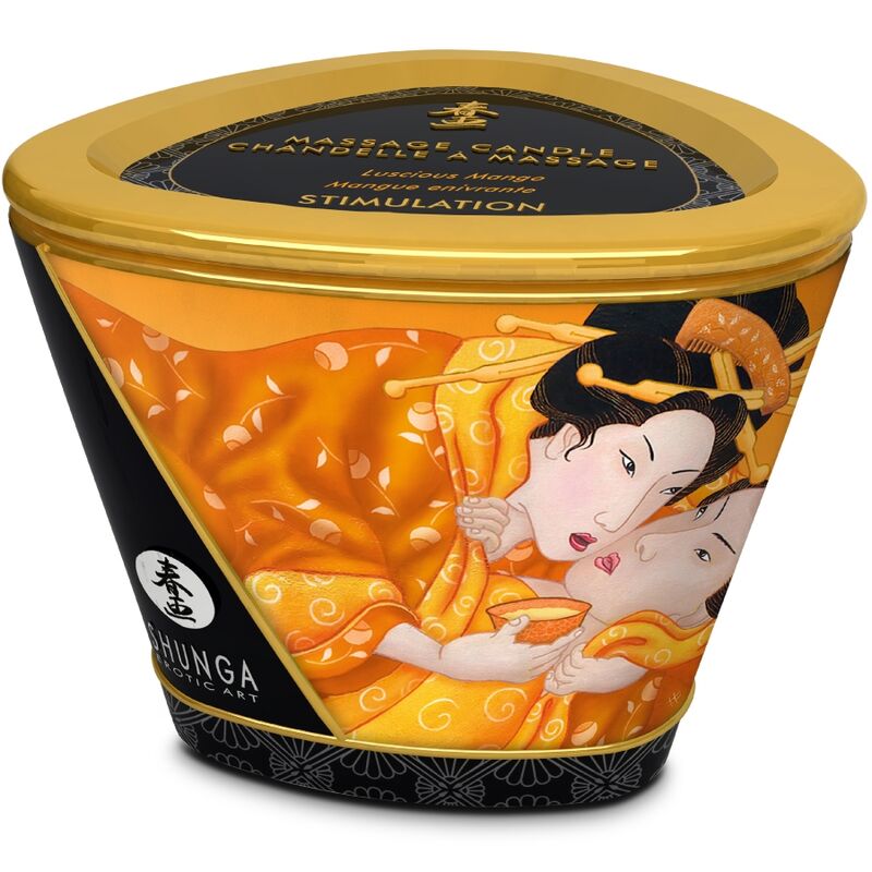Shunga Lumânare de Masaj – Mango 170 ml 5 Shunga Lumânare de Masaj – Mango 170 ml · Masaj Erotic (imaginea 5)
