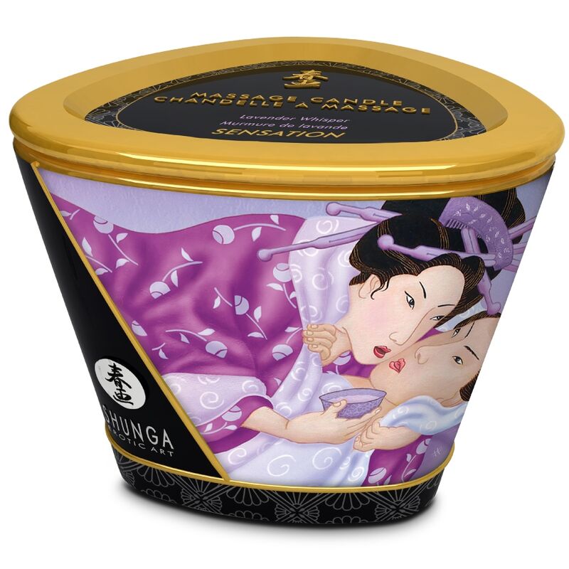 Shunga Lumânare de Masaj – Lavandă 170 ml 2 Shunga Lumânare de Masaj – Lavandă 170 ml · Masaj Erotic (imaginea 2)