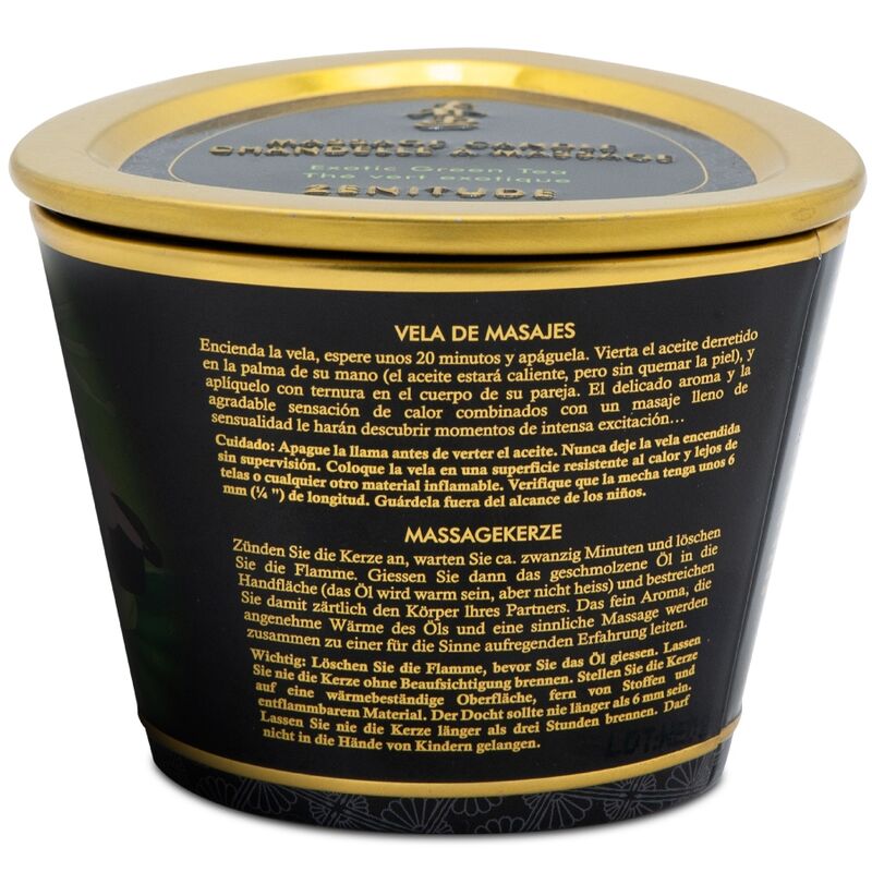 Shunga Lumânare de Masaj – Lavandă 170 ml · Masaj Erotic (imaginea 5)