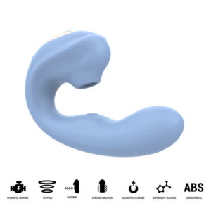 Intense High Tech-Gina Multifuncțional Stimulator Clitoral Blue · Vibratoare (imaginea 9)