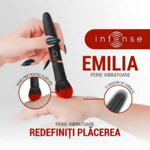 Intense High Tech-Emilia Vibrator Cap Tip Pensulă cu Efect