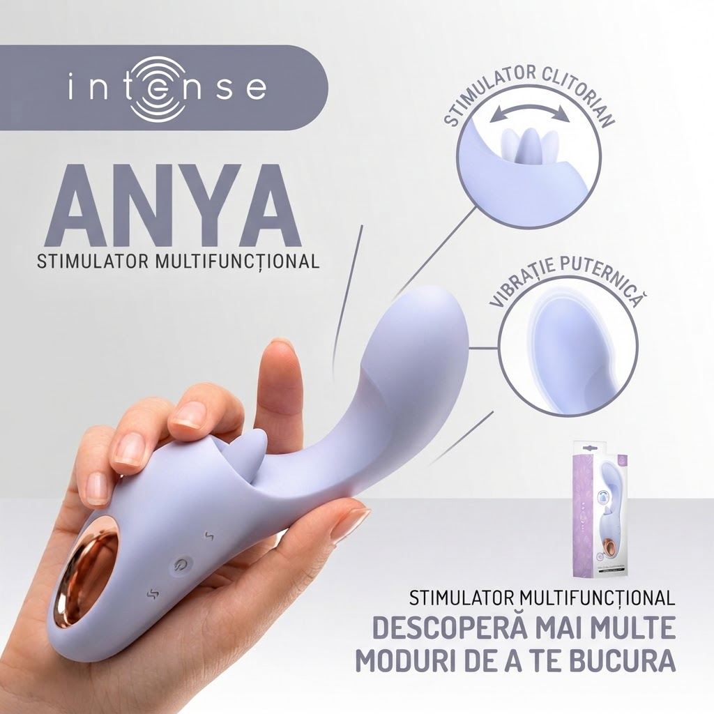 Intense High Tech-Anya Stimulator Multifuncțional cu Vibrație