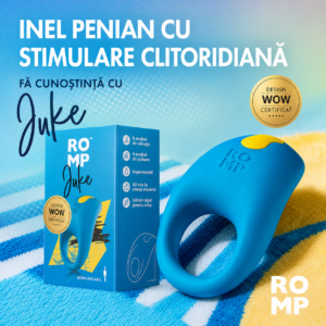 Romp-Juke Vibrator G-spot din Silicon, Reîncărcabil, 100%