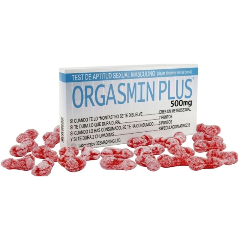 Diablo Goloso-Orgasmín Plus Cutie Bomboane pentru El — DIVERTY SEX · Dulciuri & Cadouri