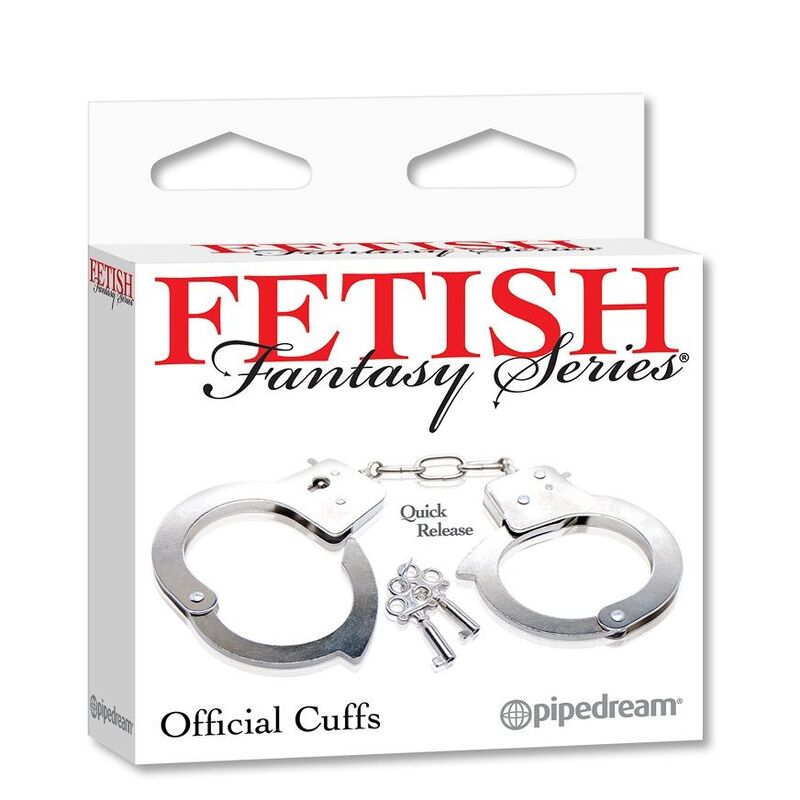Fetish Fantasy Series-Cătușe Oficiale-Metal — PIPEDREAMS · Bondage & Catuse