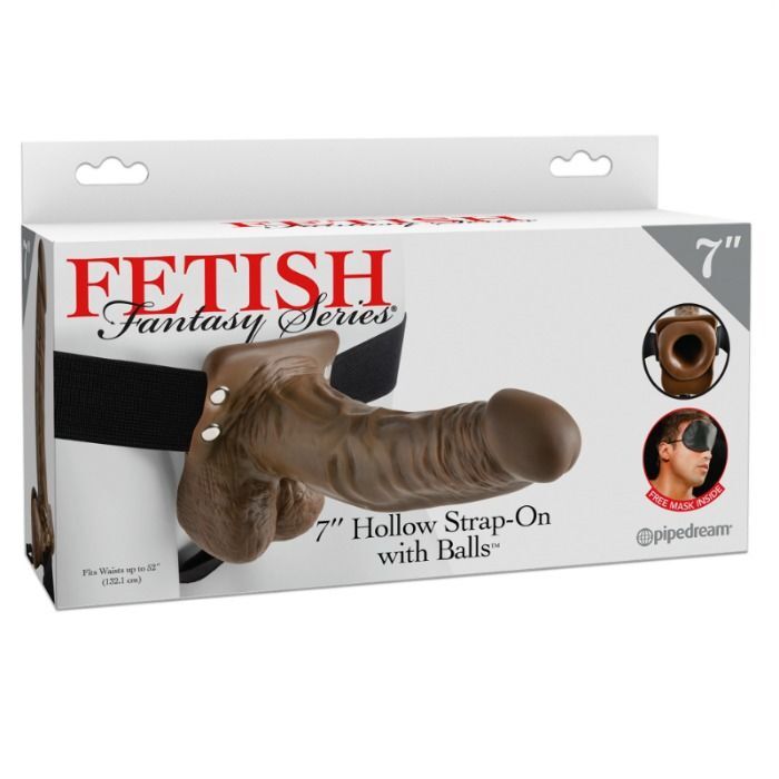 Fetish Fantasy Series-Series 7 Strap-on Gol cu Testicule-PVC — PIPEDREAMS · Inele & Mansoane Penis