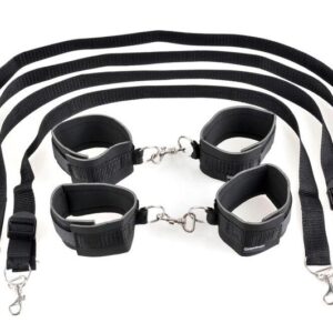 Fetish Fantasy Series-Fetish Fantasy Set Manșete și Lesă — PIPEDREAMS · Bondage & Catuse (imaginea 2)