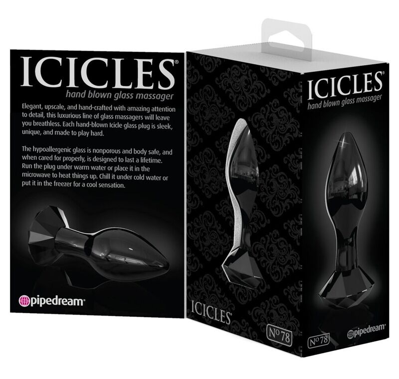 Icicles-N. 78 Dop Anal din Sticlă 3 Icicles-N. 78 Dop Anal din Sticlă — PIPEDREAMS · Accesorii BDSM (imaginea 3)