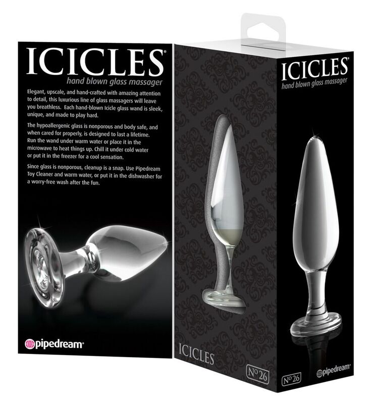 Icicles-N. 26 Masajer din Sticlă 2 Icicles-N. 26 Masajer din Sticlă — PIPEDREAMS · Jucarii Anale (imaginea 2)
