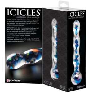 Icicles-N. 8 Masajer din Sticlă 12 Icicles-N. 8 Masajer din Sticlă — PIPEDREAMS · Dildo & Stimulatoare (imaginea 5)