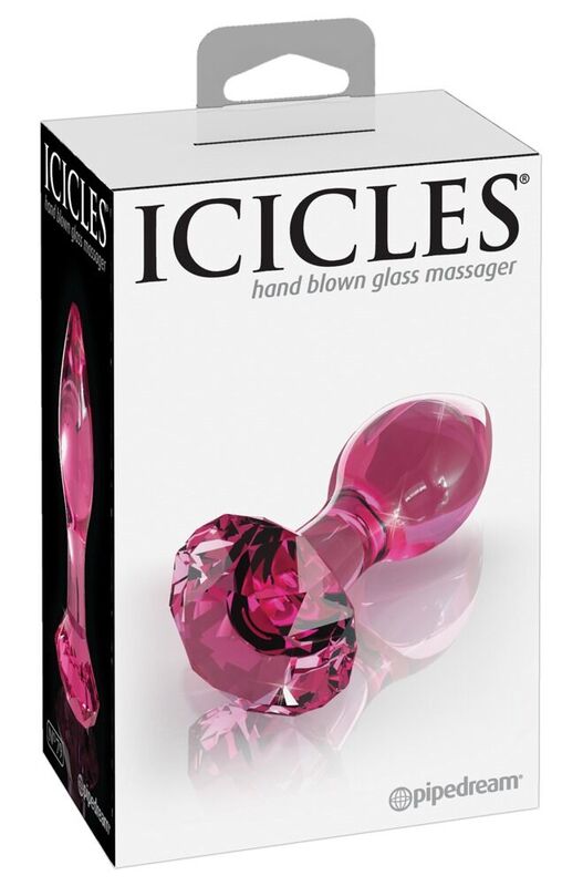 Icicles-N. 79 Dop Anal din Sticlă 1 Icicles-N. 79 Dop Anal din Sticlă — PIPEDREAMS · Accesorii BDSM