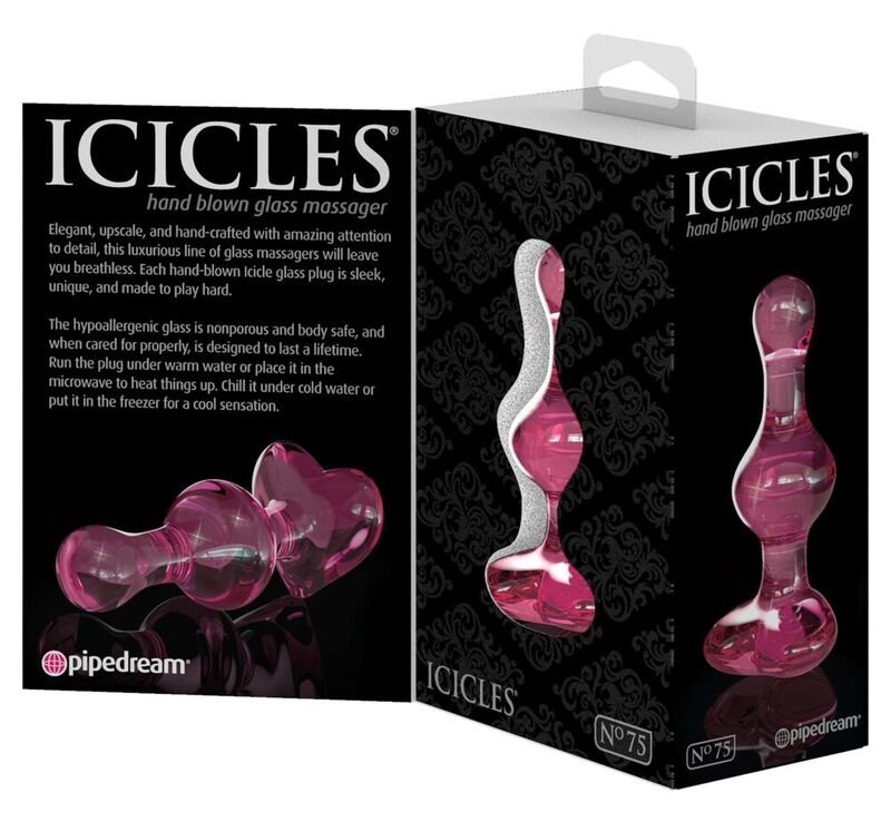 Icicles-N. 75 Dildo din Sticlă 3 Icicles-N. 75 Dildo din Sticlă — PIPEDREAMS · Dildo & Stimulatoare (imaginea 3)