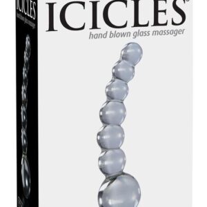 Icicles-N. 66 Masajer Transparent-Sticla — PIPEDREAMS · Jucarii Anale