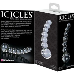 Icicles-N. 66 Masajer Transparent-Sticla 14 Icicles-N. 66 Masajer Transparent-Sticla — PIPEDREAMS · Jucarii Anale (imaginea 6)