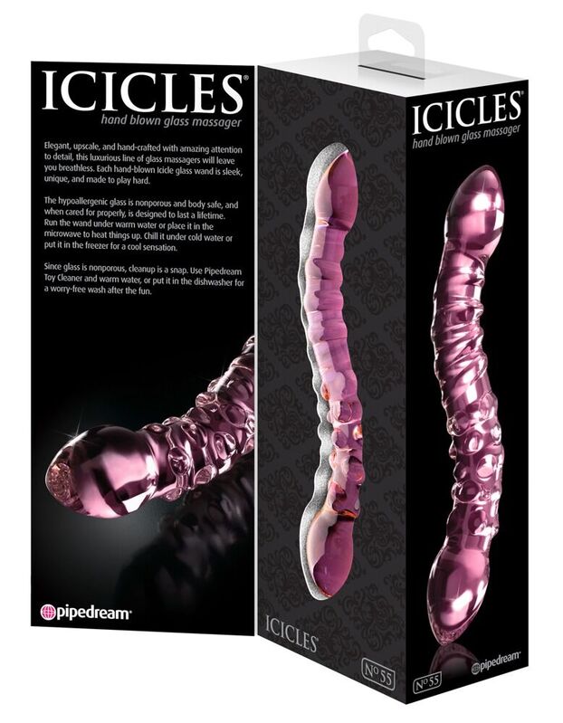 Icicles-N. 55 Masajer din Sticlă 3 Icicles-N. 55 Masajer din Sticlă — PIPEDREAMS · Dildo & Stimulatoare (imaginea 3)