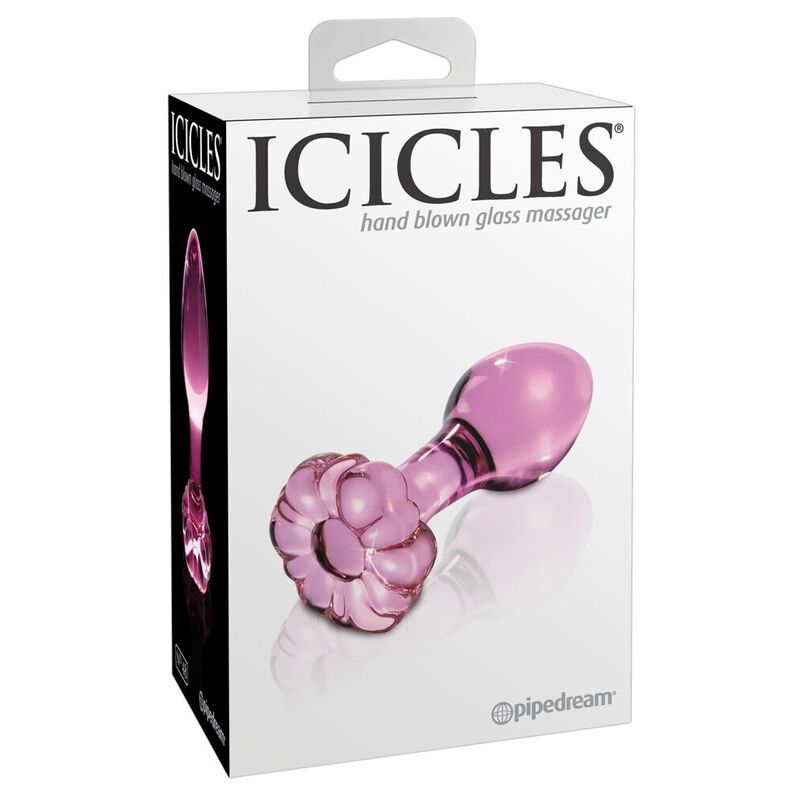 Icicles-N. 48 Masajer Cristal pentru Punctul P-Sticla — PIPEDREAMS · Jucarii Anale