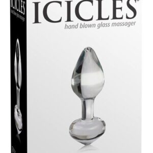 Icicles-N. 44 Plug Anal Transparent-Sticla — PIPEDREAMS · Jucarii Anale