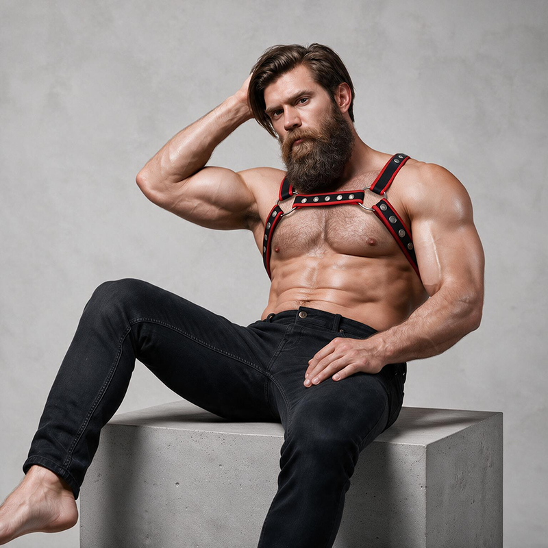 Fetish Submissive Attitude-Ham Bulldog pentru Piept Ecopiele 2 Fetish Submissive Attitude-Ham Bulldog pentru Piept Ecopiele · Accesorii BDSM (imaginea 2)