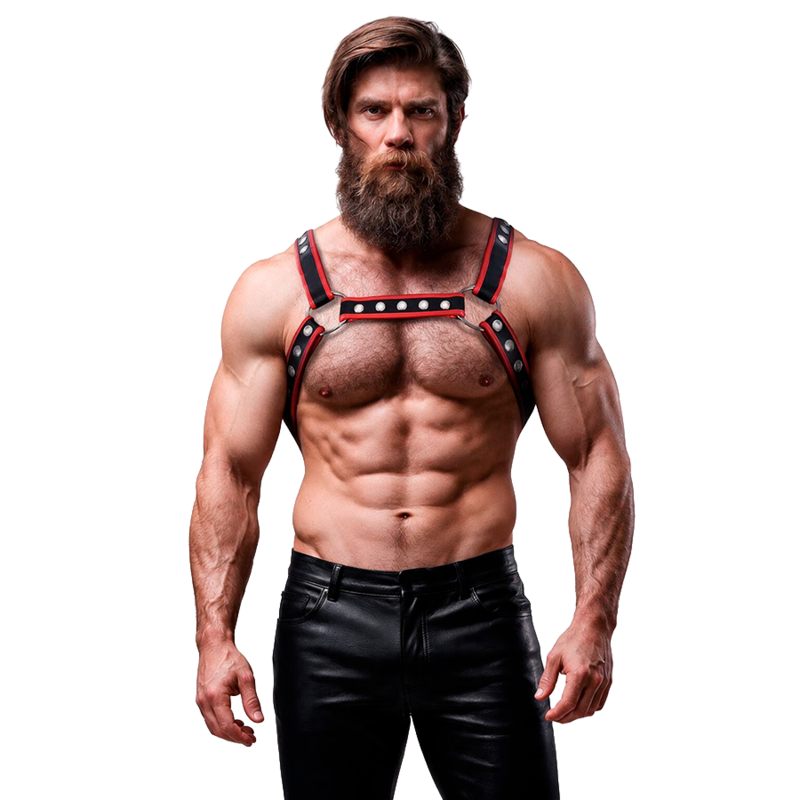 Fetish Submissive Attitude-Ham Bulldog pentru Piept Ecopiele · Accesorii BDSM