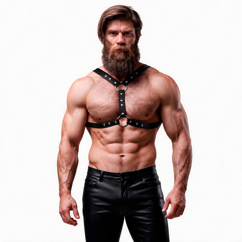 Fetish Submissive Attitude-Fetish Submissive Ham Ecopiele Piept · Accesorii BDSM