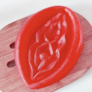 Diablo Picante-2 Săpunuri Parfumate în Formă de Vagin, Roșu — DIVERTY SEX · Articole Haioase