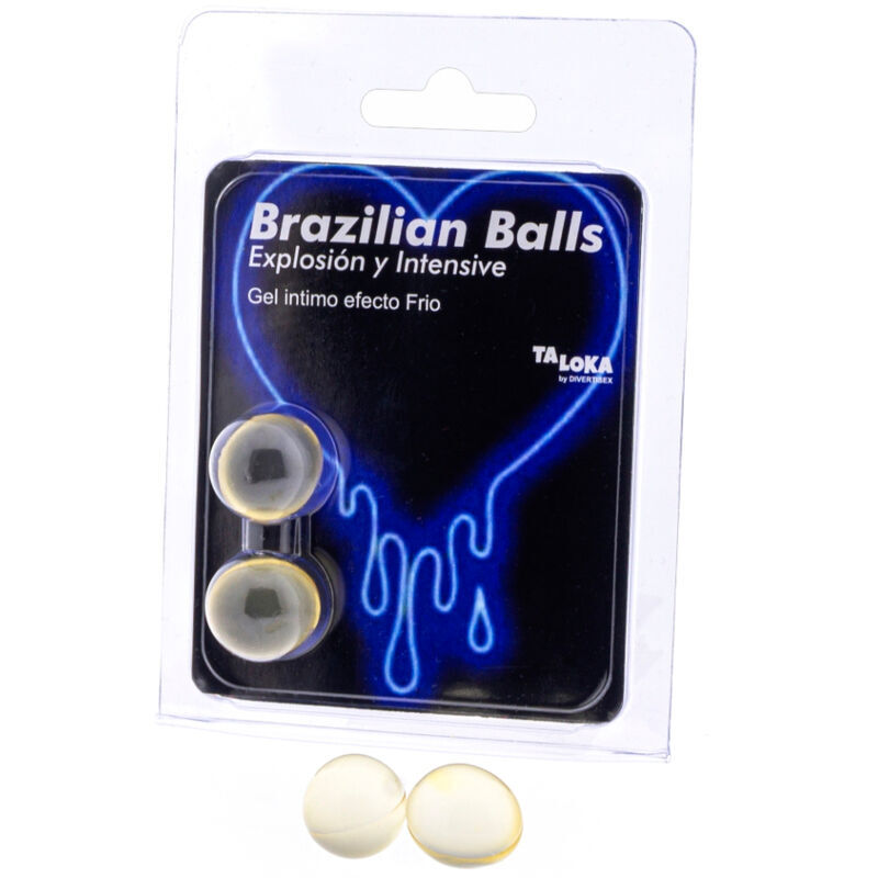 Taloka-2 Bile Braziliane Gel Excitant Efect Rece & Vibrații — DIVERTY SEX · Lubrifiant