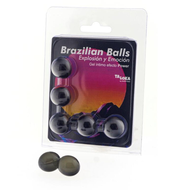 Taloka-5 Brazilian Balls Power Effect Exciting Gel 42 Taloka-5 Brazilian Balls Power Effect Exciting Gel