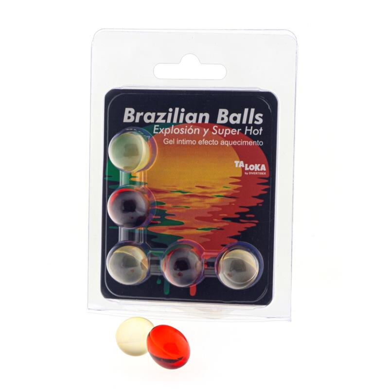 Taloka-5 Brazilian Balls Gel Excitant Efect Super-încălzitor 47 Taloka-5 Brazilian Balls Gel Excitant Efect Super-încălzitor