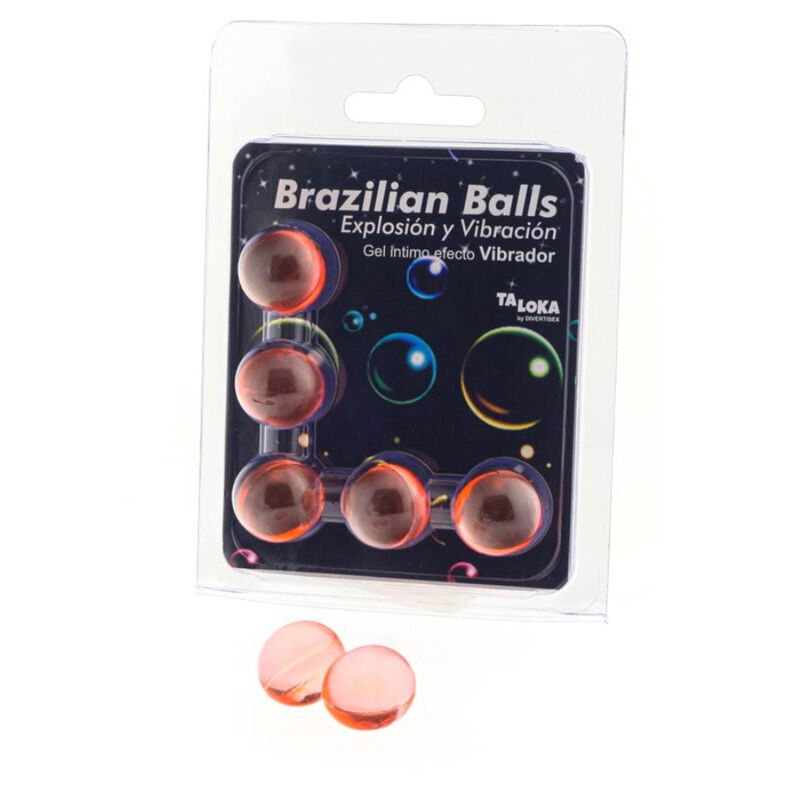 Taloka-5 Brazilian Balls Exciting Gel cu Efect de Vibrație 43 Taloka-5 Brazilian Balls Exciting Gel cu Efect de Vibrație
