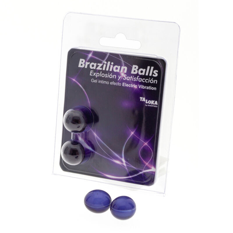 Taloka-2 Bile Braziliene cu Gel Vibrant Electric, Efect Vibrator — DIVERTY SEX · Lubrifiant