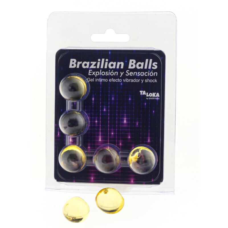 Taloka-5 Brazilian Balls Gel Excitant Efect Vibrator si Șoc 42 Taloka-5 Brazilian Balls Gel Excitant Efect Vibrator si Șoc