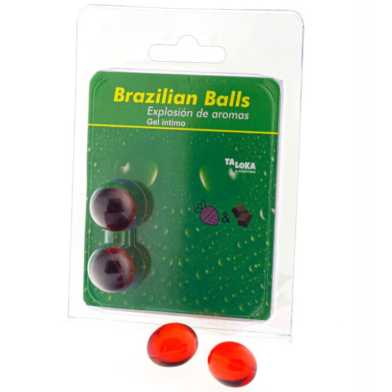 Taloka-Diverty Sex Taloka 2 Brazilian Balls Gel Intim cu Aromă · Lubrifiant