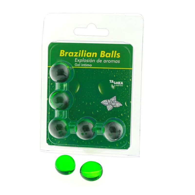 Taloka-5 Biluțe Braziliene Gel Intim, Aromă Mentă 47 Taloka-5 Biluțe Braziliene Gel Intim, Aromă Mentă