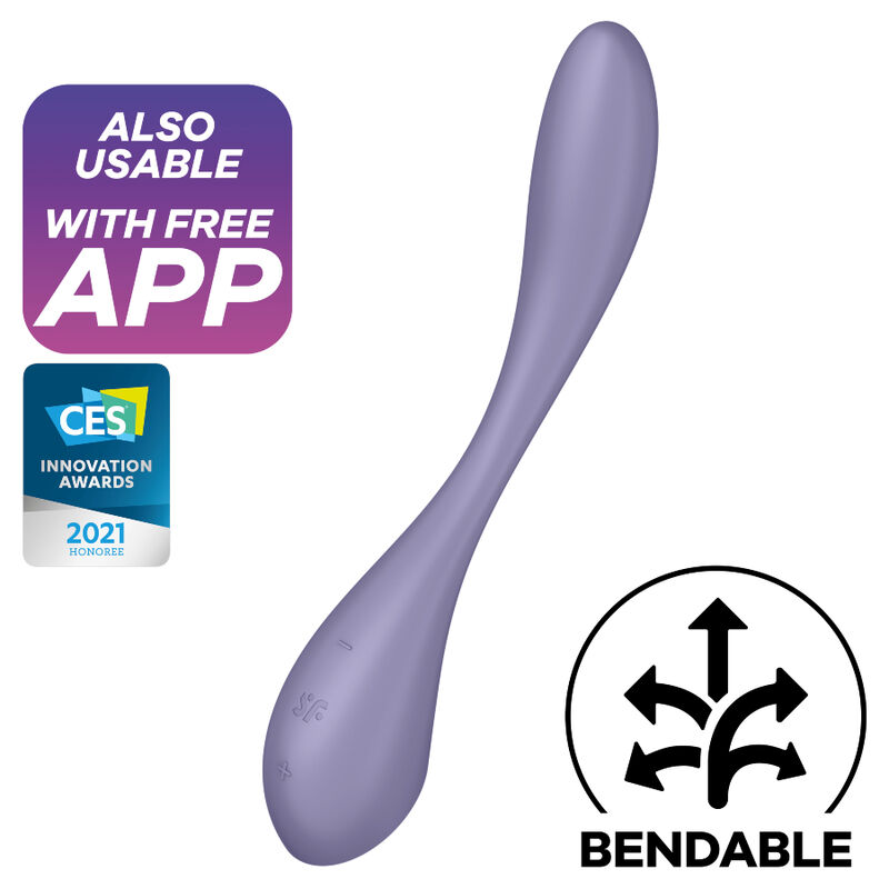 Satisfyer-G-Spot Flex 5 Vibrator Flexibil Punct G 422 Satisfyer-G-Spot Flex 5 Vibrator Flexibil Punct G