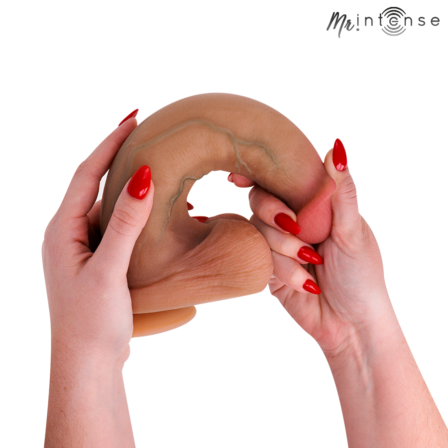 Mr Intense-Bruce XL Dildo Realist cu Testicule 25,5 cm 6 MR INTENSE - BRUCE XL SILICONE DILDO WITH TESTICLES 25.5 CM -Ø- 5.5 CM — MR. INTENSE · Dildo & Stimulatoare (imaginea 6)