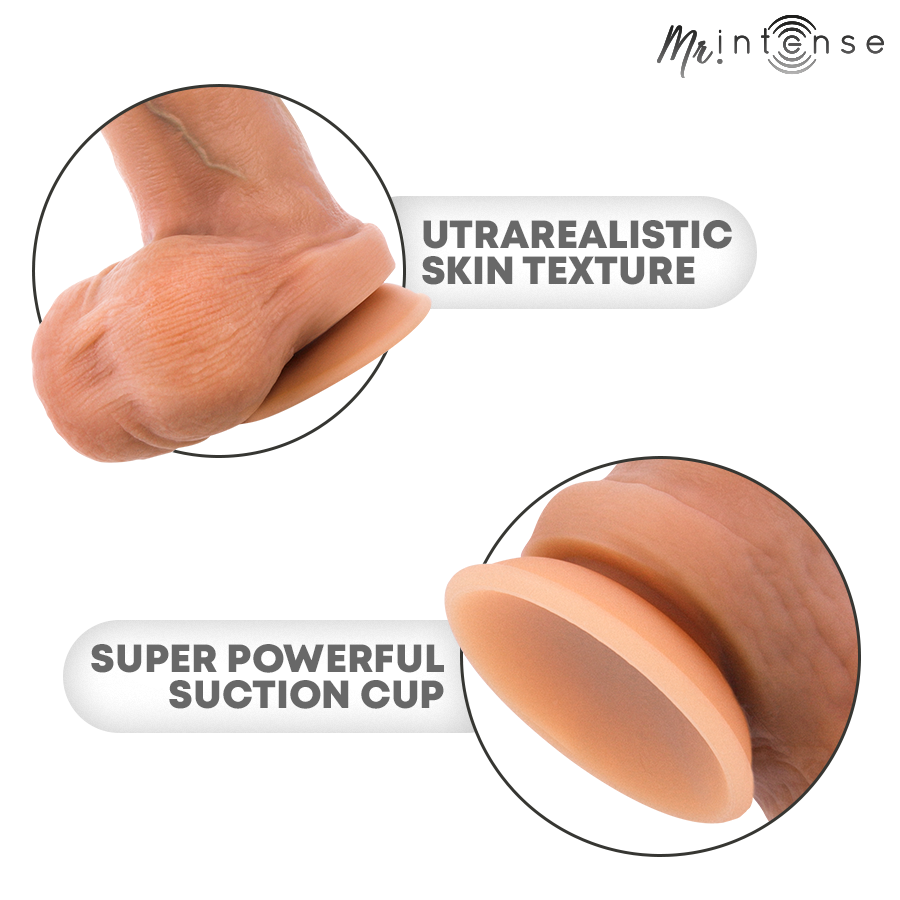 Mr Intense-Bruce XL Dildo Realist cu Testicule 25,5 cm 7 MR INTENSE - BRUCE XL SILICONE DILDO WITH TESTICLES 25.5 CM -Ø- 5.5 CM — MR. INTENSE · Dildo & Stimulatoare (imaginea 7)
