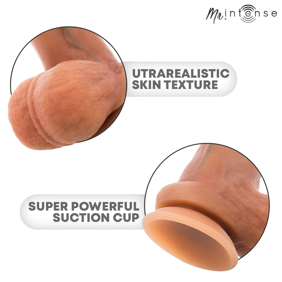 Mr Intense-Gary M Dildo Ultrarealist cu Testicule 20 cm 7 MR INTENSE - GARY M ULTRA-REALISTIC SILICONE COCK WITH TESTICLES 20 CM -Ø- 4.2 CM — MR. INTENSE · Dildo & Stimulatoare (imaginea 7)