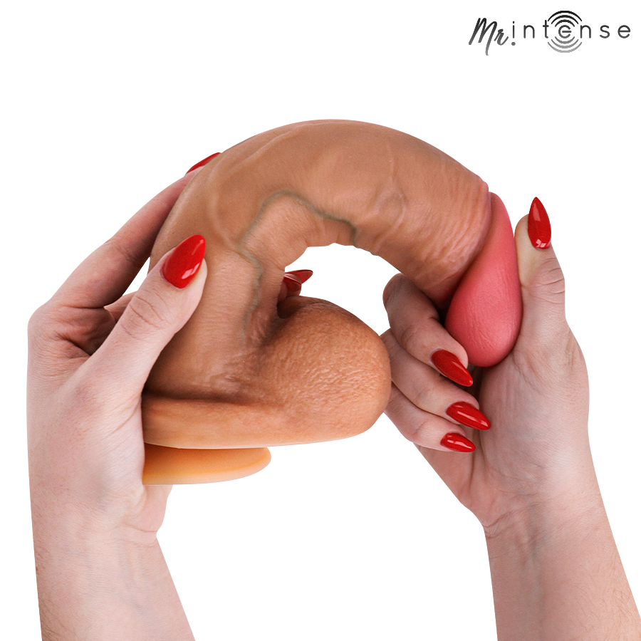 MR INTENSE - GARY XL ULTRA-REALISTIC SILICONE COCK WITH TESTICLES 25.5 CM -Ø- 5.1 CM — MR. INTENSE · Dildo & Stimulatoare (imaginea 6)