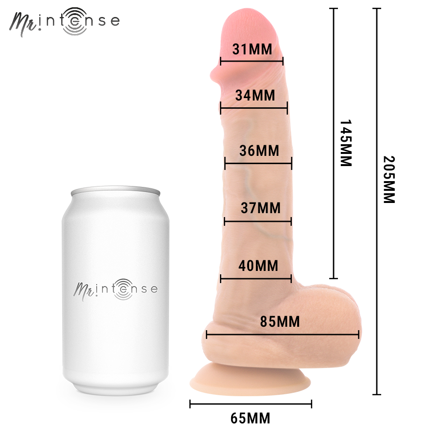 Mr Intense-Danny Dildo cu Ejaculare din Silicon 20,5 cm 4 MR INTENSE - DANNY SILICONE EJACULATING DILDO 20.5 CM -Ø- 4 CM — MR. INTENSE · Dildo & Stimulatoare (imaginea 4)