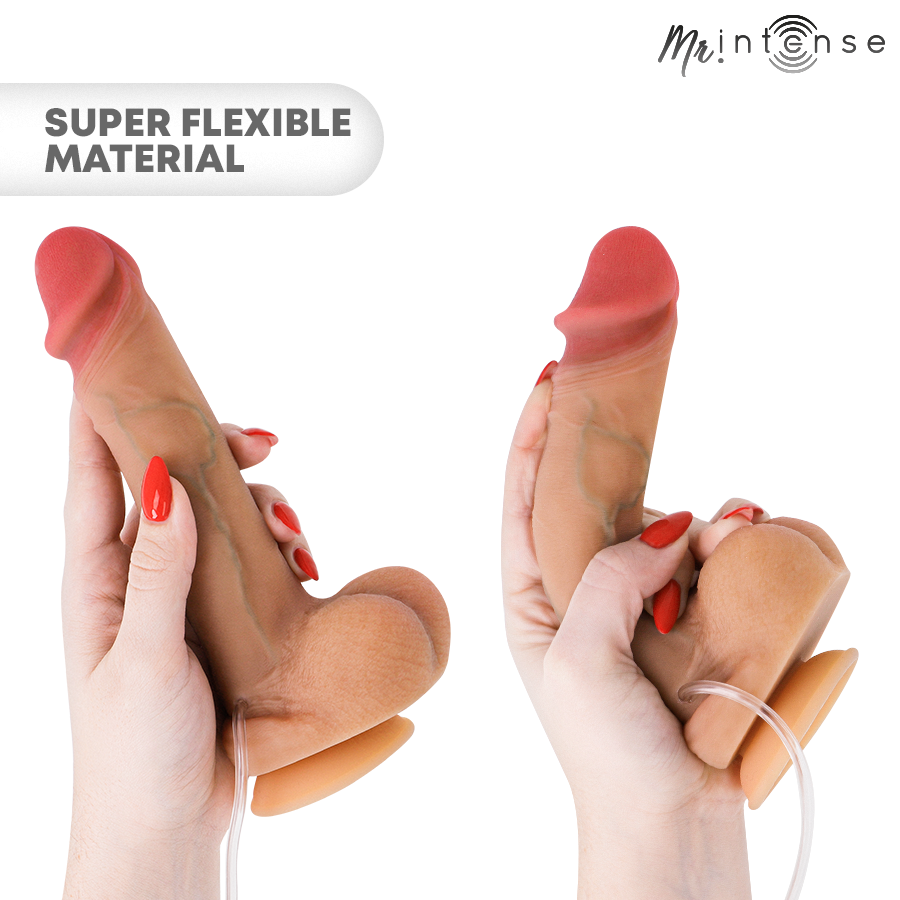 Mr Intense-Danny Dildo cu Ejaculare din Silicon 20,5 cm 5 MR INTENSE - DANNY SILICONE EJACULATING DILDO 20.5 CM -Ø- 4 CM — MR. INTENSE · Dildo & Stimulatoare (imaginea 5)