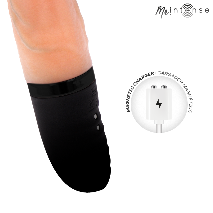 MR INTENSE - JEAN UP&DOWN VIBRATOR SILICONE WITH HEAT EFFECT 24 CM -Ø- 3.8 CM — MR. INTENSE · Vibratoare (imaginea 4)