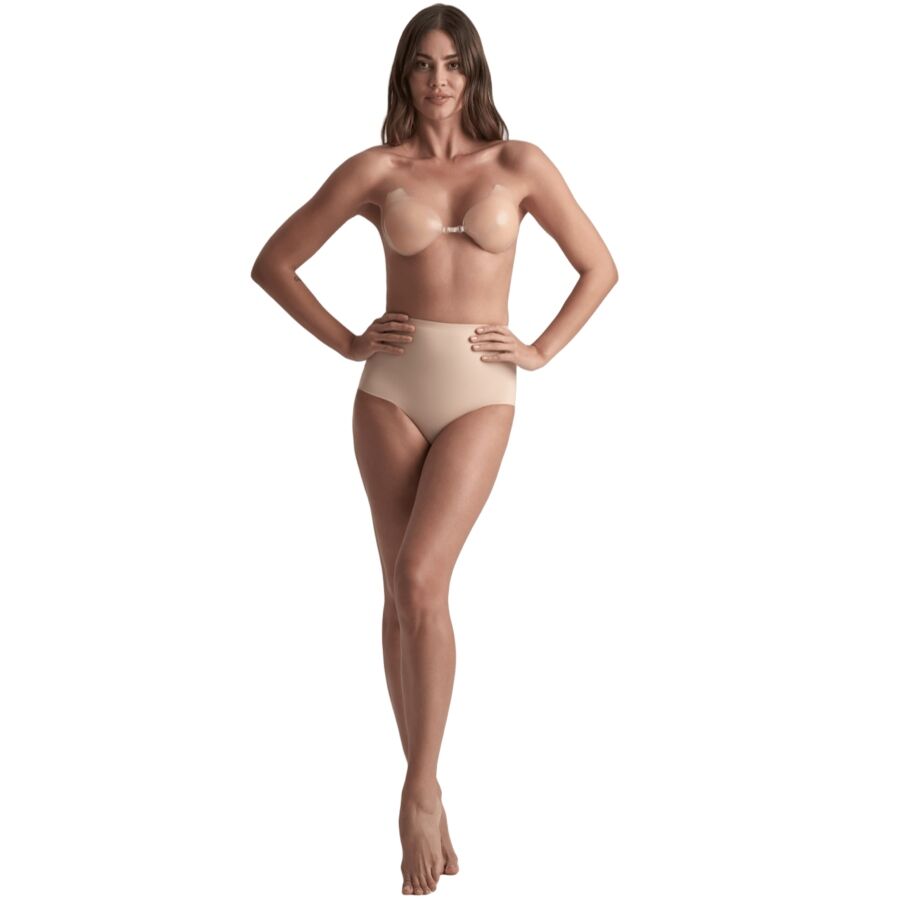 BYE-BRA - SILICONE CUPS BEIGE CUP A — BYE BRA · Lenjerie Sexy Femei (imaginea 4)