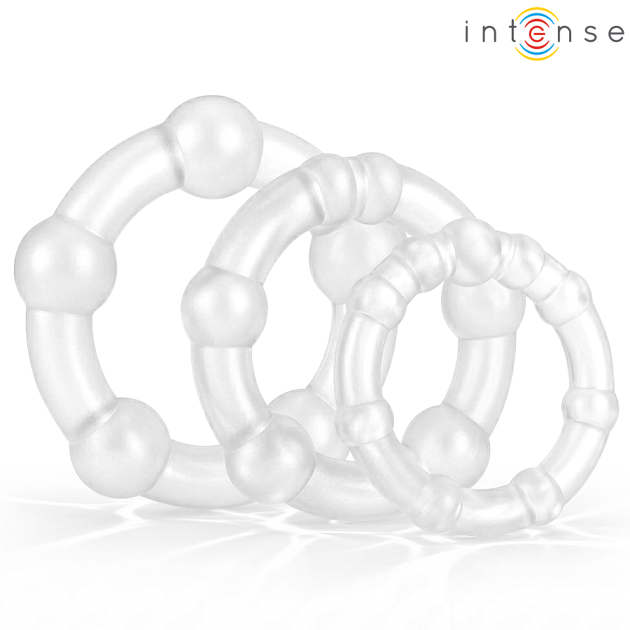 INTENSE - BOURNE SET OF 3 PENIS RING · Inele & Mansoane Penis (imaginea 4)
