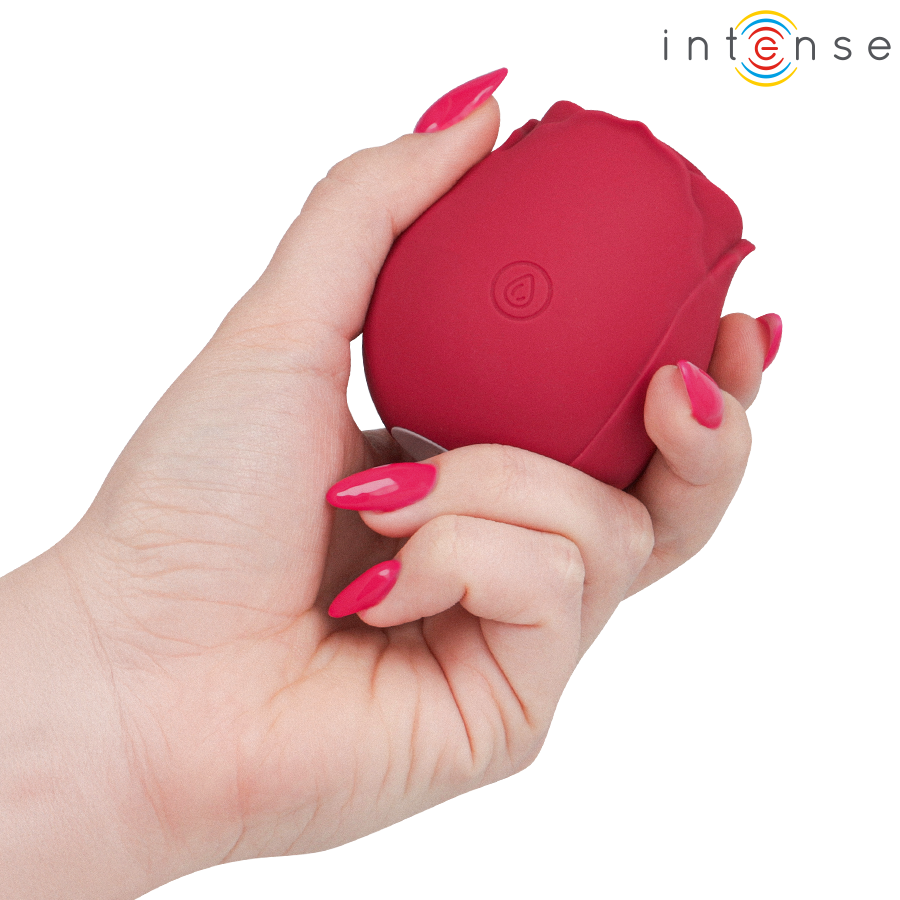 INTENSE - CAMELLIA CLITORAL SUCTION ROSE BY WAVES BORDEAUX · Vibratoare (imaginea 4)