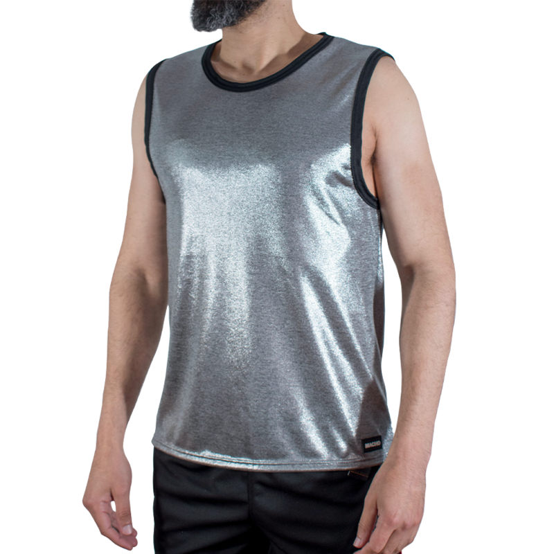 MACHO - FINE GLITTER T-SHIRT S/M — MACHO UNDERWEAR · Lenjerie Barbati