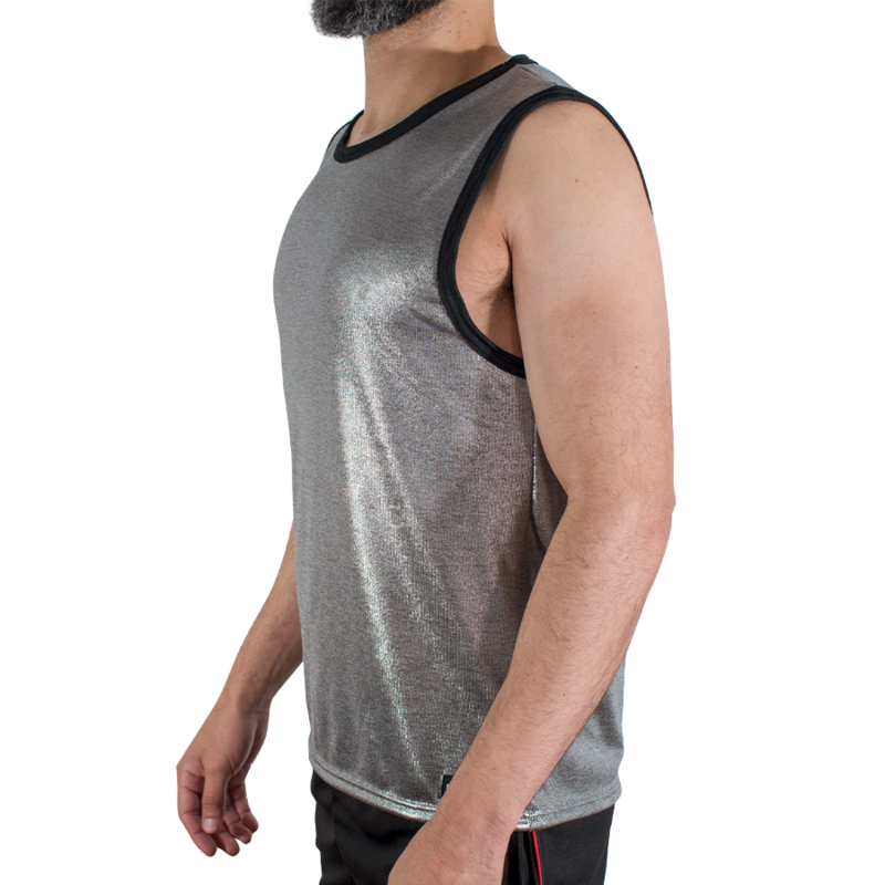 MACHO - FINE GLITTER T-SHIRT S/M — MACHO UNDERWEAR · Lenjerie Barbati (imaginea 2)