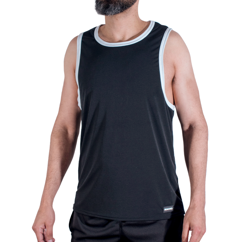 MACHO - CMV004 BLACK GYM T-SHIRT S/M — MACHO UNDERWEAR · Lenjerie Barbati